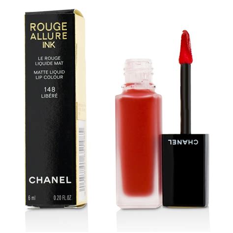 chanel rouge allure ink libere 148|ROUGE ALLURE INK Matte lip liquid colour 148 .